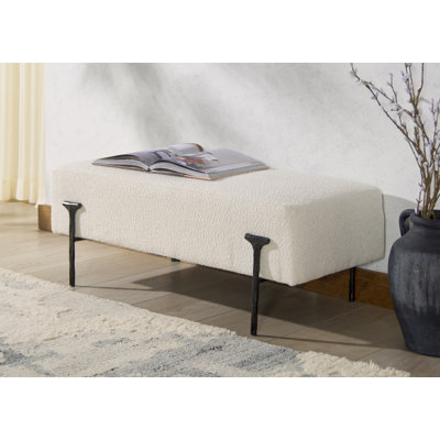 Jessa Boucle Bench