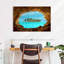 «Secret Island», reproduction sur toile-748766889