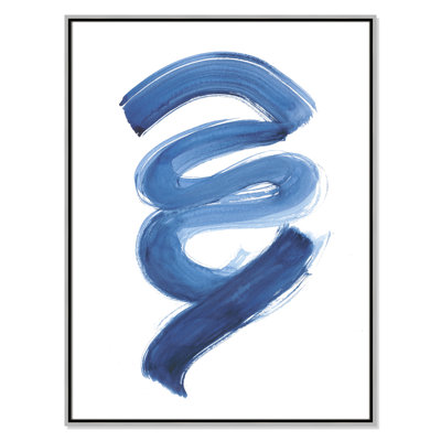 Slinky Indigo I by Filippo Ioco - Painting Print