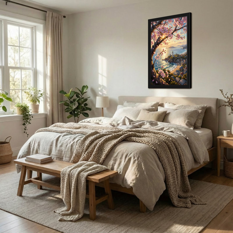 Plantes et fleurs Cherry Blossom Coastal Sunset, H 18 po x l 12 po