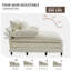 Méridienne double avec 4 coussins pour l'intérieur-532367215