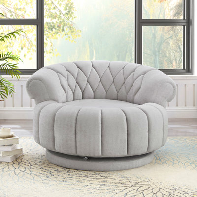 Fauteuil d'appoint pivotant 360 °