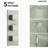 Ceiling Mount 12" Dual Rainfall Thermostatic Shower System with 6" Wall Shower and Handheld Spray-107861223