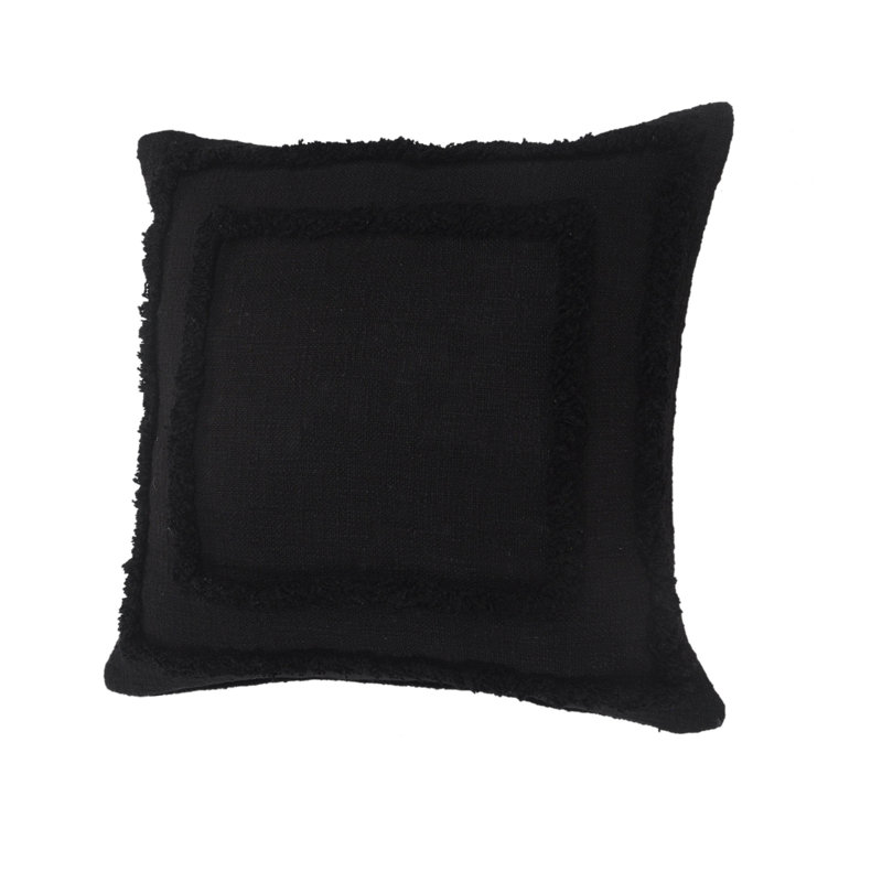  Coussin réversible, Noir