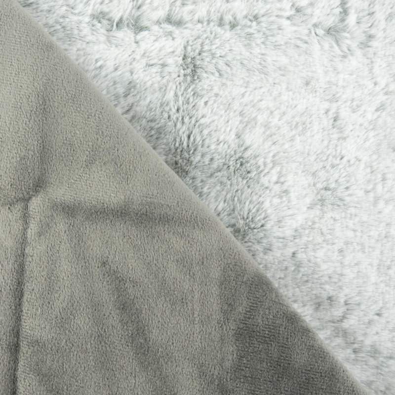 Gray Waterproof Polyester Pet Blanket 60" x 70"