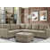 Modular Sofa & Chaise with Ottoman