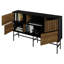 Console média brune Brown Oakridge-1328989983