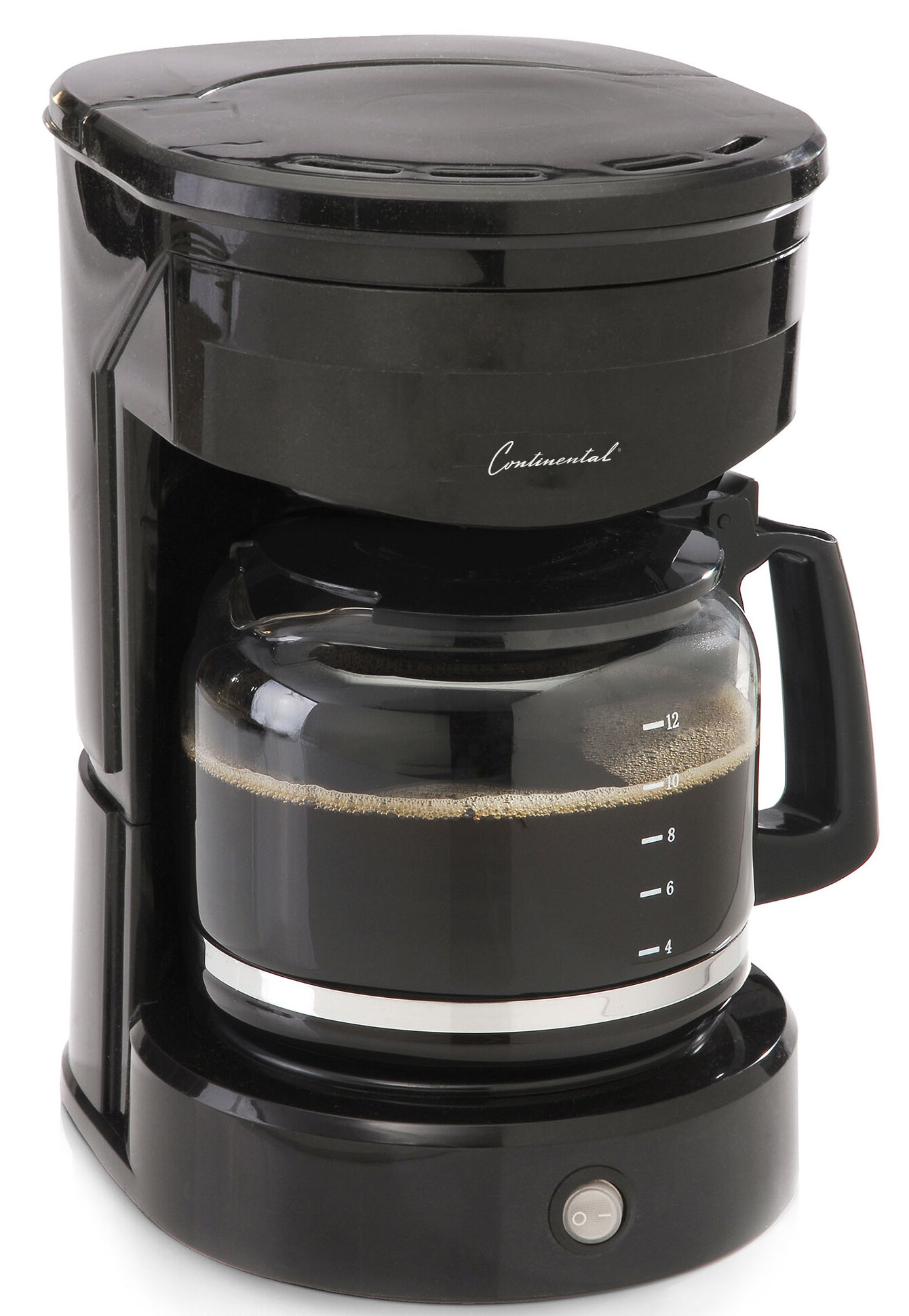 ContinentalElectric Continental Electric 12-Cup Metallic Coffee Maker &  Reviews