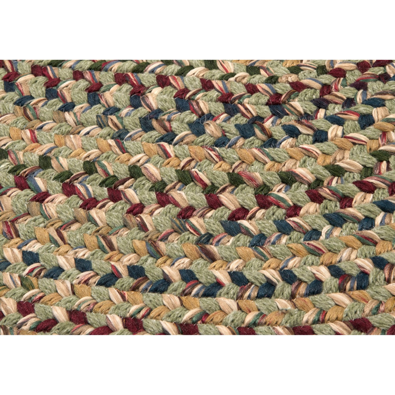Tapis palmier tressé Entwistle, Rond 3 pi