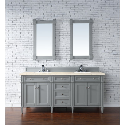 Dussault 72" W Double Vanity