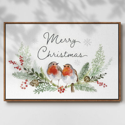 Winter Winter Collection, reproduction d'art sur toile encadrée