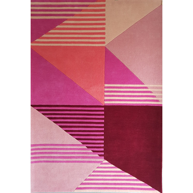 Laurence Geometric Hand Woven Area Rug, Rectangle 160 x 230cm