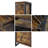 Slim Shoe Cabinet With 2 Flip Drawers &1 Drawer-1516501347