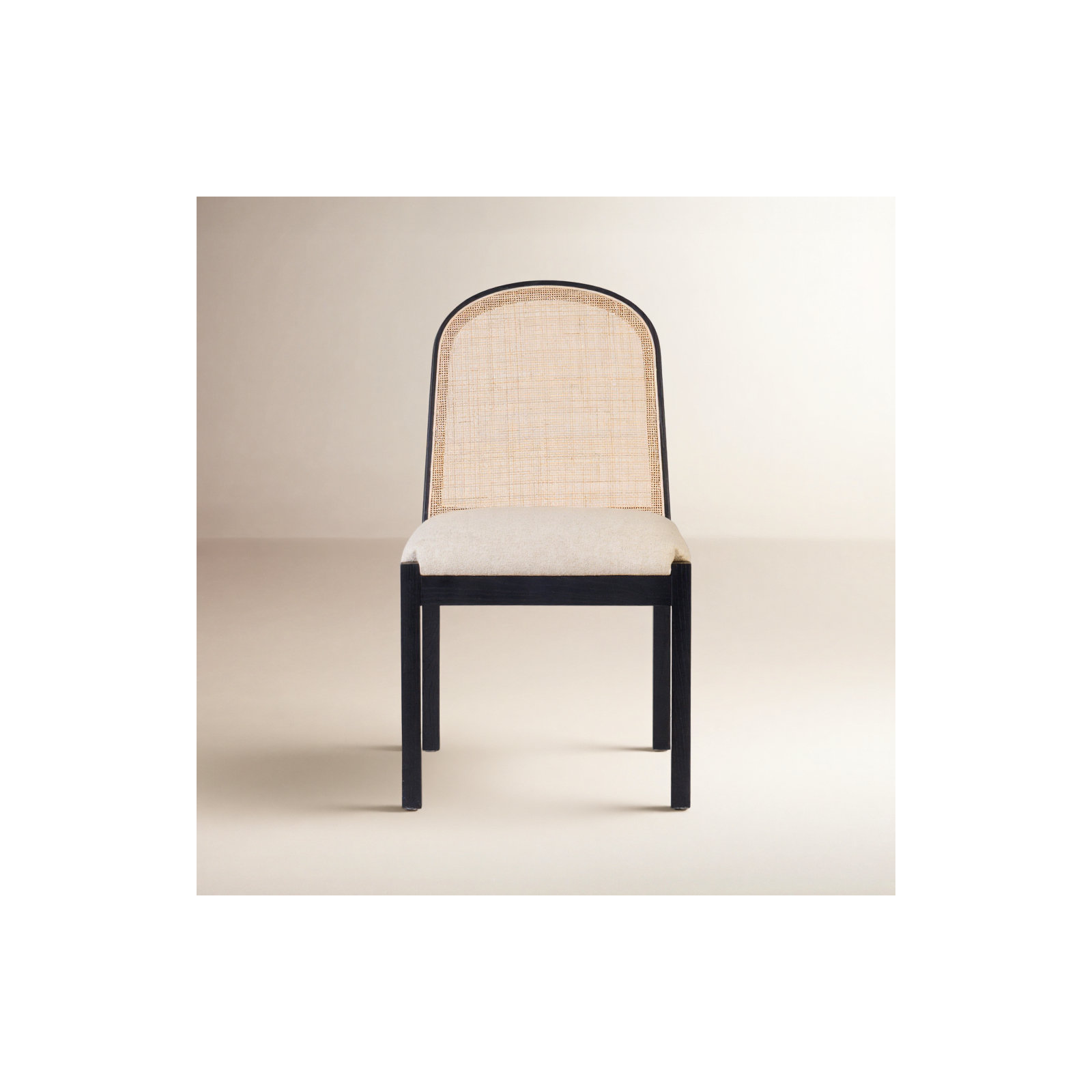 Caigan Dining Chair-Antwerp, Brushed Ebony