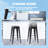 Lansing Iron Counter Stool with Steel Frame-2101750240
