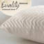 Ultra Soft Embossed Quilted Velvet Throw Cushion Covers for Sofa, Couch, & Bedroom Décor - Hidden Zipper, Machine Washable & Crushed Velvet-650812223