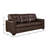 Roundhill Furniture Holmes Leather Upholstered Sofa-123465474