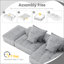 Canapé modulaire surdimensionné Modern