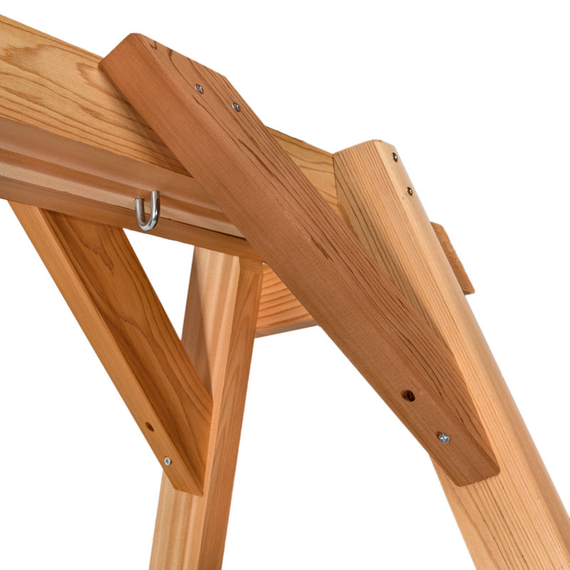 Balancelle Western Red Cedar, H 68 po x l 90 po x P 48 po