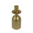Modern Aluminum Taper Candle Holder Metal Single Glam Style Pillar With Sleek Rounded Base Contemporary Accent Decor Accessory For Tabletop Or Shelf Display-1017897721