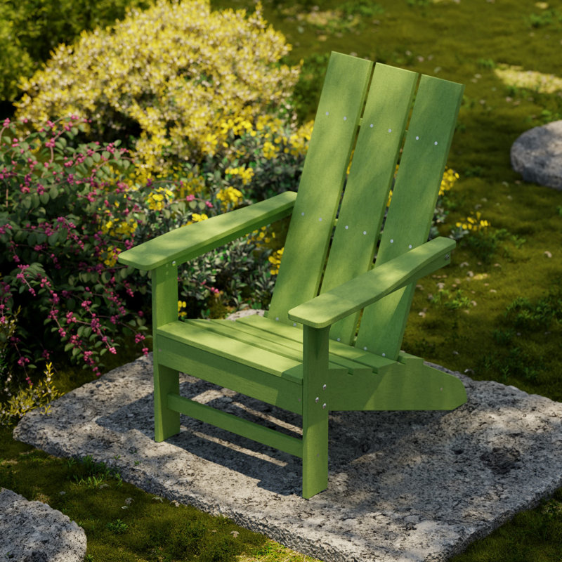 Freedom Modern Adirondack Chair, Light Green