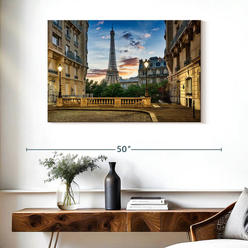 Édifice Vanna Haussman vue Eiffel, H 26 po x l 39 po