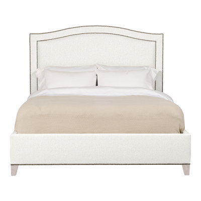 Caroline/Casey Queen Upholstered Low Profile Panel Bed