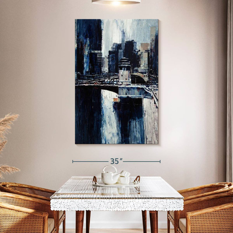 Sireci Clark Street Bridge, 51" H x 34" W