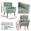 Chaise d'appoint rembourrée Modern-763447852-763447855