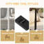 Bureau mobile mobile debout, bureau de chevet sur le lit avec bureau rabattable et 4 roulettes, table d'ordinateur portable réglable en hauteur et en angle, bureau au-dessus du lit portable pour la maison, le bureau, le bureau