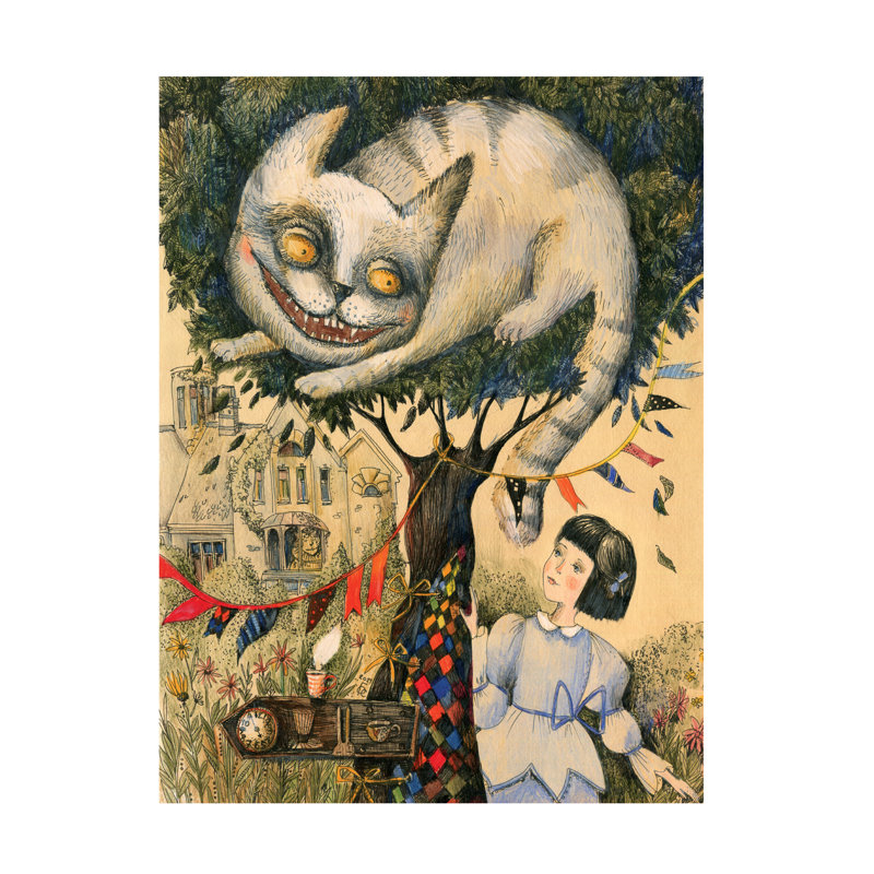 Art sur toile Olga Grebennik Alice 5, H 32 po x l 24 po