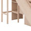 Cadre de lit superposé élégant pour enfants avec marches de rangement, glissade de jeu et rangement pratique pour les tiroirs-133286902
