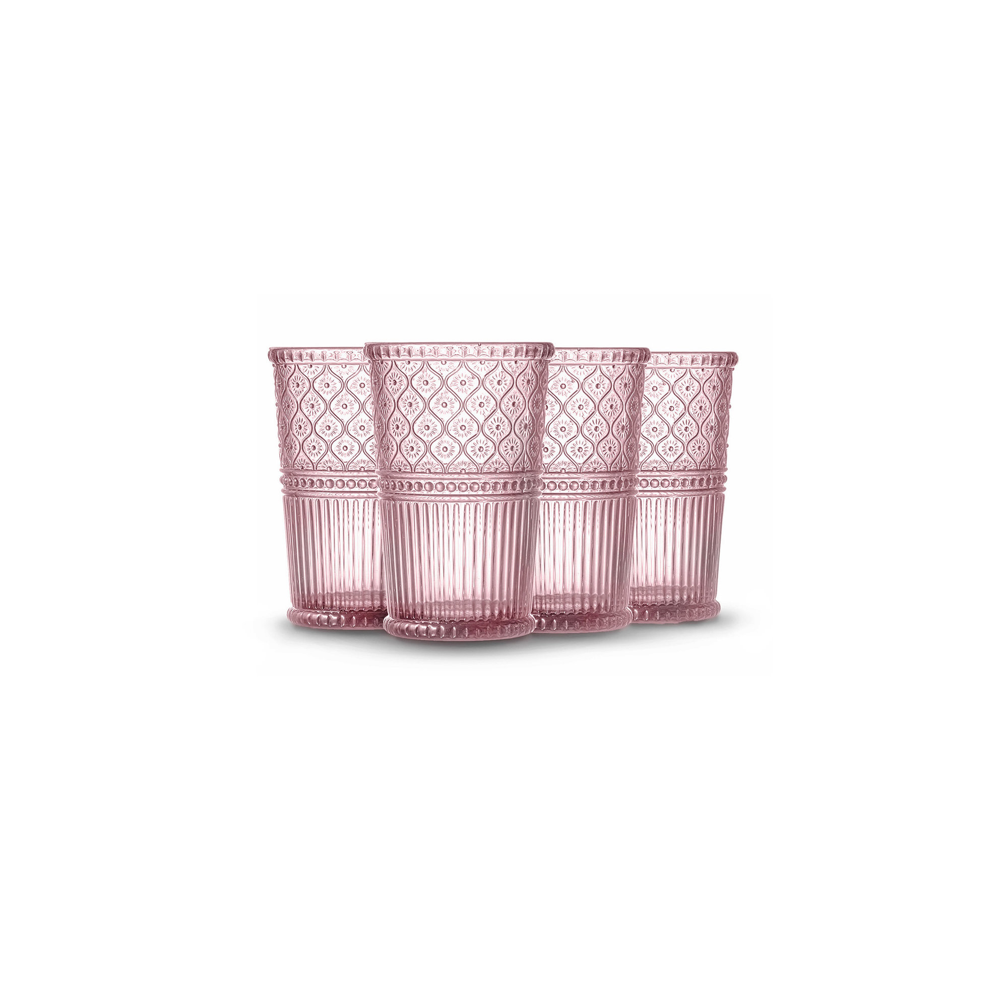 Claro Tumbler 12 oz, Pink