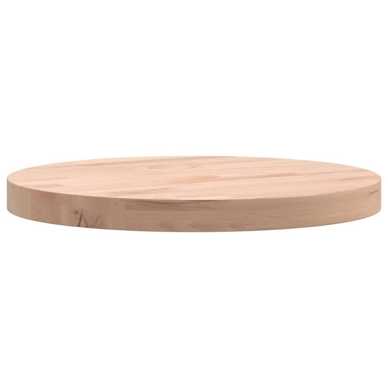 Tiphonnet Solid Wood Table Top, 2.5cm H x 30cm W x 30cm D, Natural
