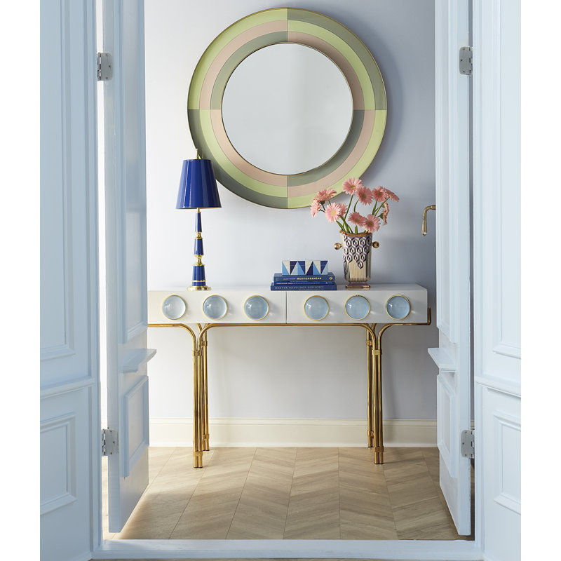 Versaille Buffet Table Lamp, Lily/Modern Brass, Lily/Matte Gold Lining