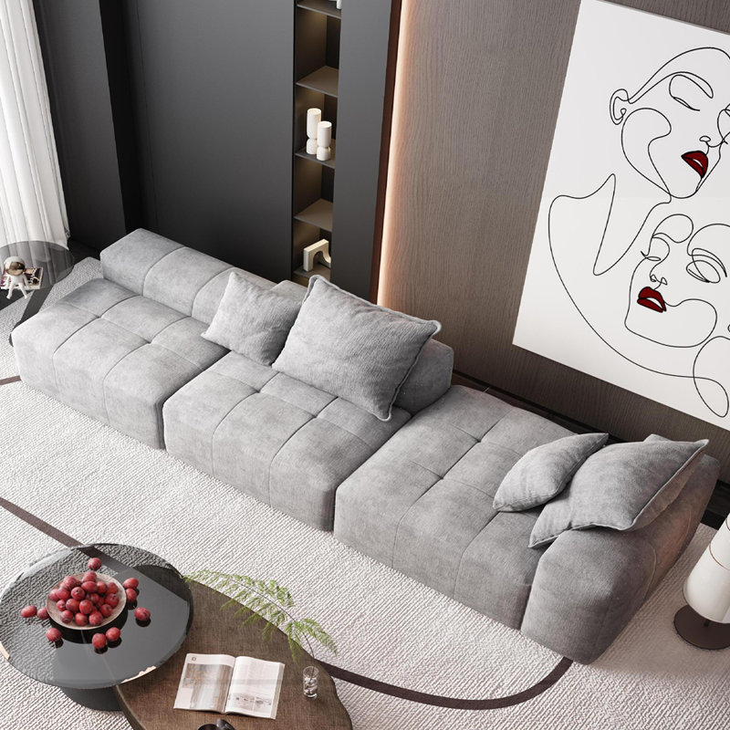 Canapé modulaire surdimensionné Modern, Gris