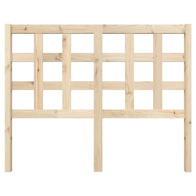 Mendota Solid Wood Headboard, Beige, 100 x 125.5cm