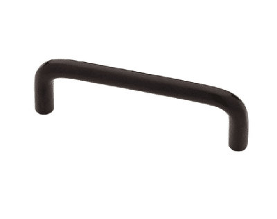 (5 Pack) 3-1/2 inch Steel Wire Pull Black