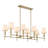 Uttermost Arques 8 Light Linear Chandelier