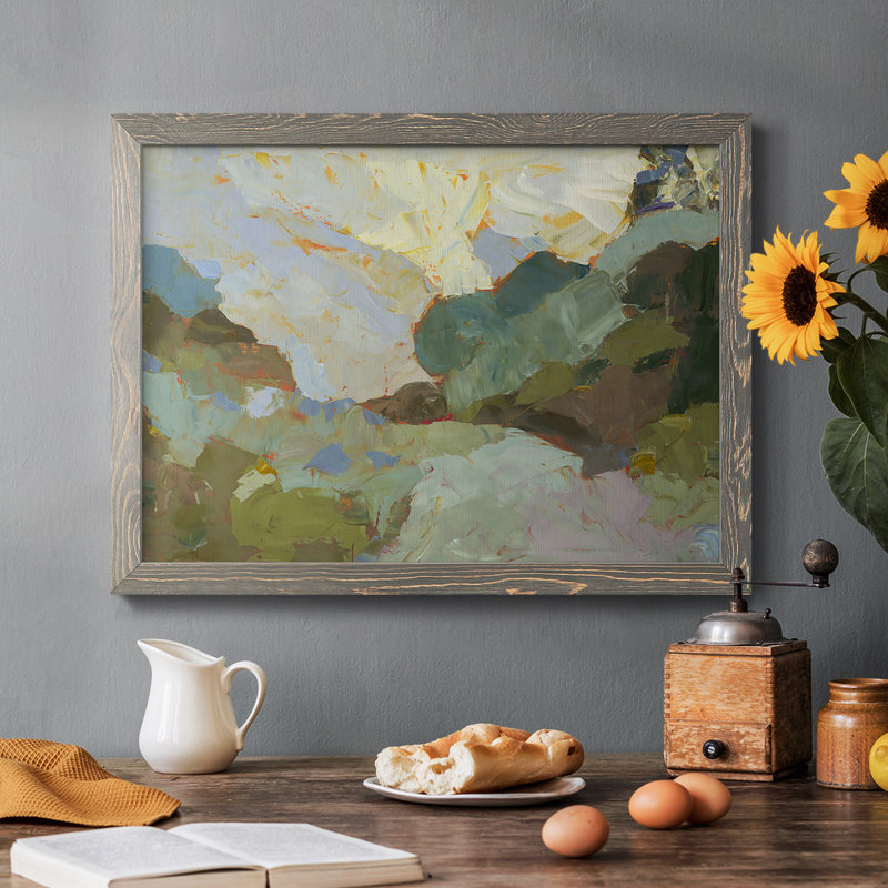 " Sojourn ", Gray, 38" W x 26" H
