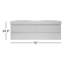 Ensemble de meuble-lavabo double mural 72 po Hartsock-2074113175