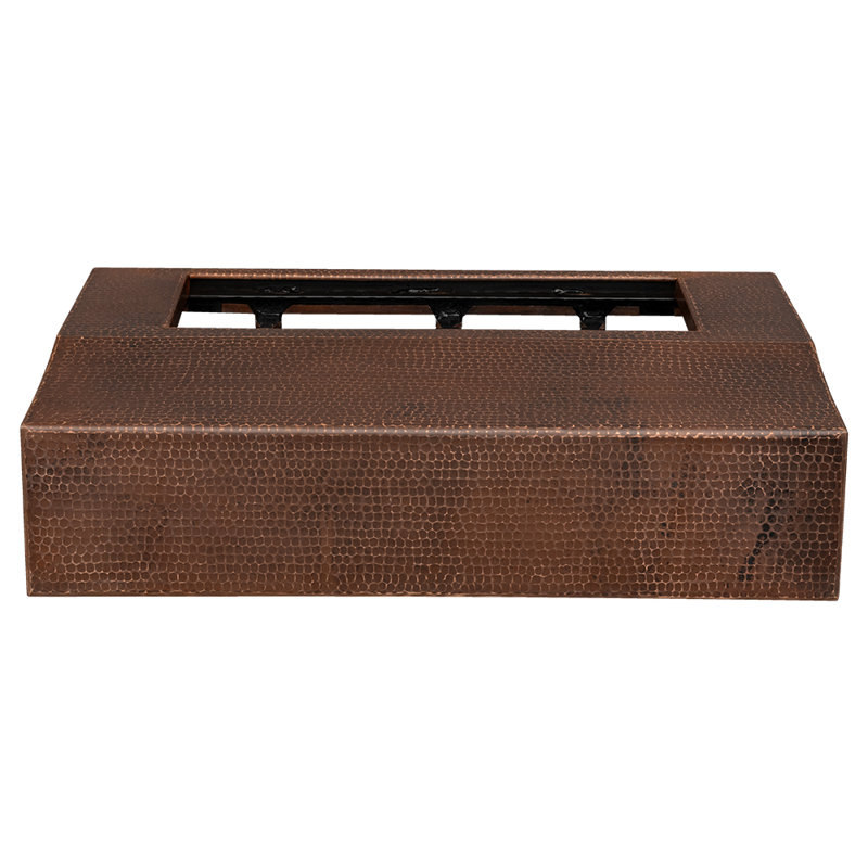 30 Inch 390 CFM Hammered Copper Under Cabinet Range Hood with Slim Baffle Filters
