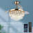 Glassburn 42.12'' Ceiling Fan with LED Lights
