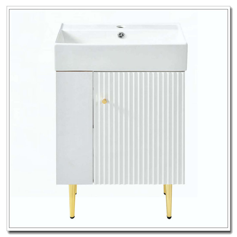 Meuble-lavabo pour installation simple