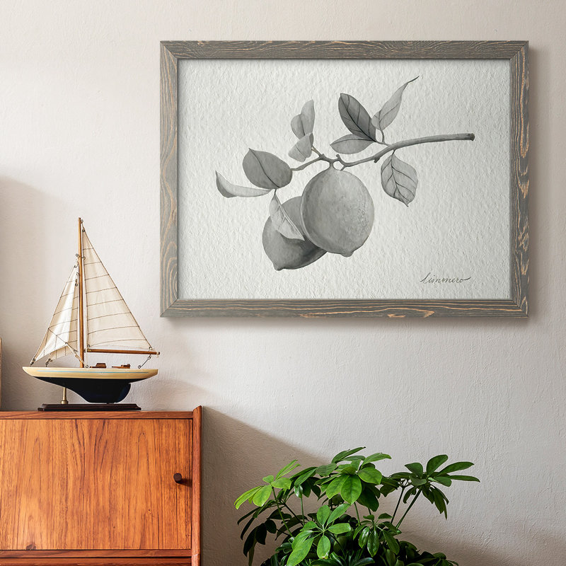 " Limonero I ", Gray, 28" H x 42" W