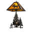 Rustic Lodge Table Lamp