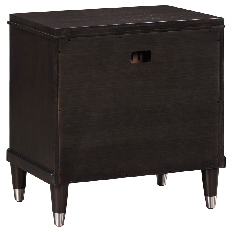 Emberlyn 2-Drawer Nightstand Brown