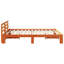 Bed Frame with Headboard Solid Pine Wood-2092905507-2092905533