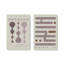 Ensemble de 2 circuits rétro taupe chaud-796474683-796474685