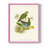 Lime & Cerulean Parrots I Framed Print - Solid Wood-1180804766-1180804767